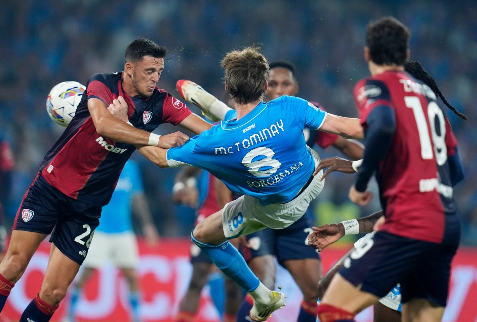 McTominay's bicycle kick wins Serie A for Napoli one year after United snub McTominay's bicycle kick wins Serie A for Napoli one year after United snub