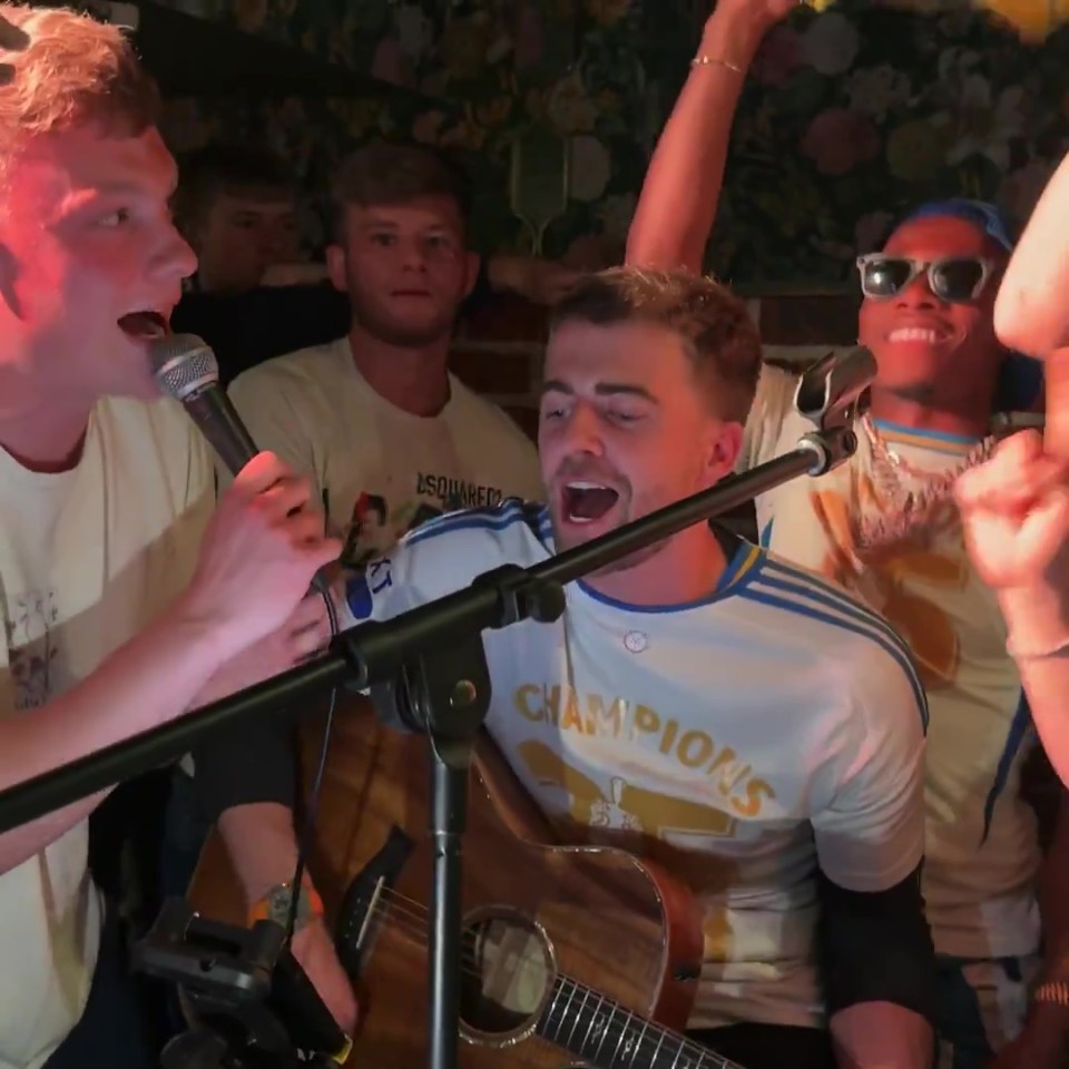 Inside Leeds stars' title party as pair 'leave Burnley fanbase in meltdown' Inside Leeds stars' title party as pair 'leave Burnley fanbase in meltdown'