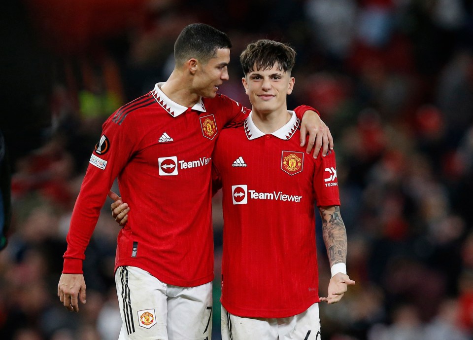 Garnacho could beat Ronaldo record before end of season as star vows to stay Garnacho could beat Ronaldo record before end of season as star vows to stay