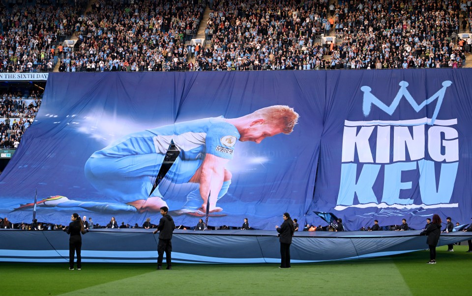 City 3 Bournemouth 1: De Bruyne given emotional send off as Man City seal win City 3 Bournemouth 1: De Bruyne given emotional send off as Man City seal win