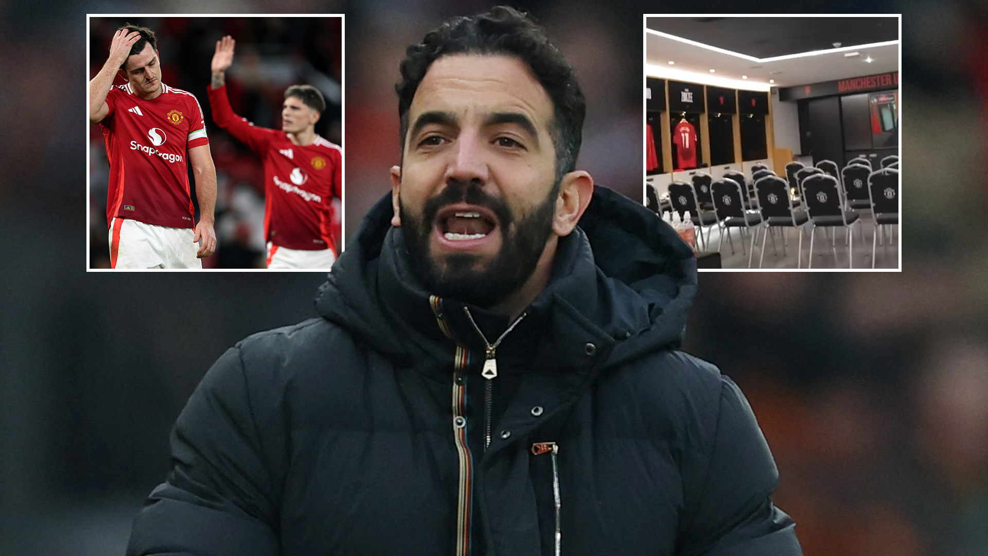 Amorim 'damages big screen TV in Man Utd dressing room during furious outburst Amorim 'damages big screen TV in Man Utd dressing room during furious outburst
