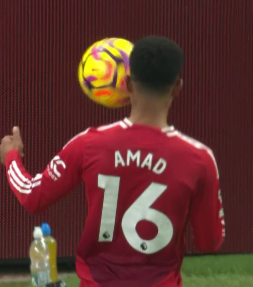 Hat-trick hero Amad FORGETS to take match ball before Man Utd fans bail him out Hat-trick hero Amad FORGETS to take match ball before Man Utd fans bail him out