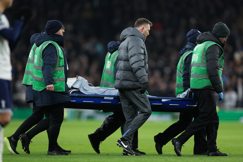 Sky Sports cut away following serious injury to Tottenham's Rodrigo Bentancur Sky Sports cut away following serious injury to Tottenham's Rodrigo Bentancur