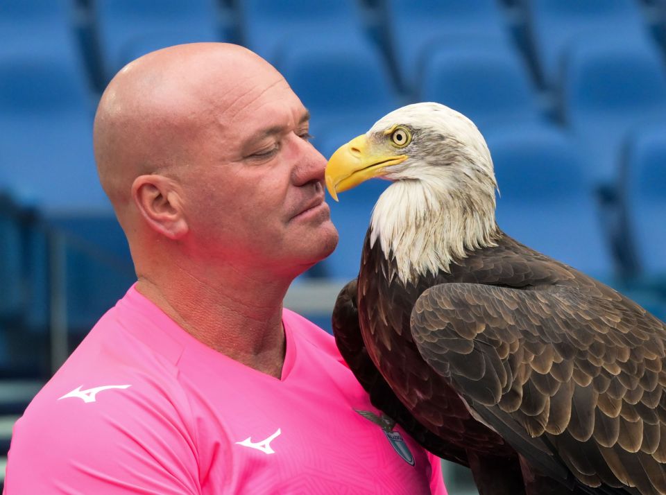 Lazio falconer 'locks himself in training ground after sack for penile implant' Lazio falconer 'locks himself in training ground after sack for penile implant'