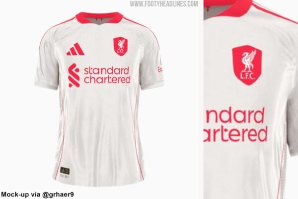 New mockup shows how Liverpool’s Adidas away kit for 2025/26 could look New mockup shows how Liverpool’s Adidas away kit for 2025/26 could look