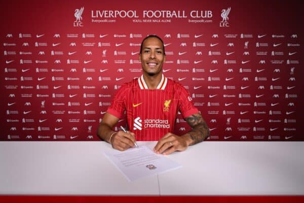Virgil van Dijk signs new Liverpool FC contract – CONFIRMED Virgil van Dijk signs new Liverpool FC contract – CONFIRMED