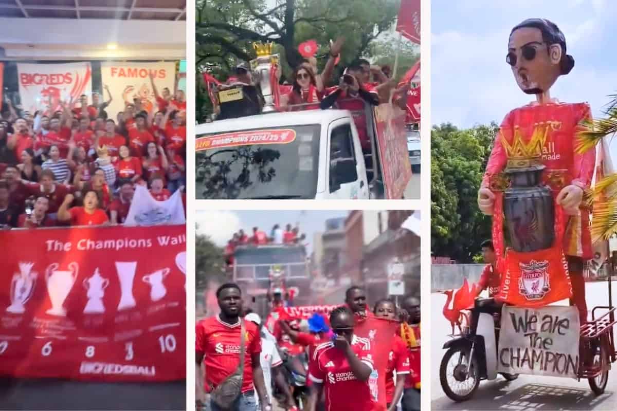 How fans around the world celebrated Liverpool’s Premier League title win How fans around the world celebrated Liverpool’s Premier League title win