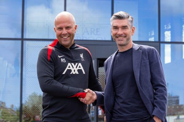 Arne Slot explains who “deserves the compliments” for Mo Salah contract Arne Slot explains who “deserves the compliments” for Mo Salah contract
