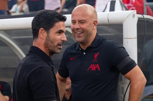 Jamie Carragher has explained why Liverpool & Arsenal have “different mentality” Jamie Carragher has explained why Liverpool & Arsenal have “different mentality”