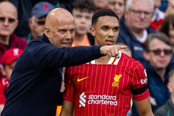 Arne Slot explains Trent Alexander-Arnold meetings – he’s “been a good defender all his life” Arne Slot explains Trent Alexander-Arnold meetings – he’s “been a good defender all his life”