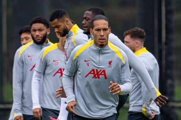 Liverpool have STRONG squad for West Ham match with 18 players spotted Liverpool have STRONG squad for West Ham match with 18 players spotted