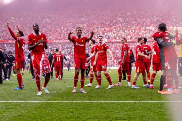How Dominik Szoboszlai and Kostas Tsimikas made history with Liverpool title How Dominik Szoboszlai and Kostas Tsimikas made history with Liverpool title