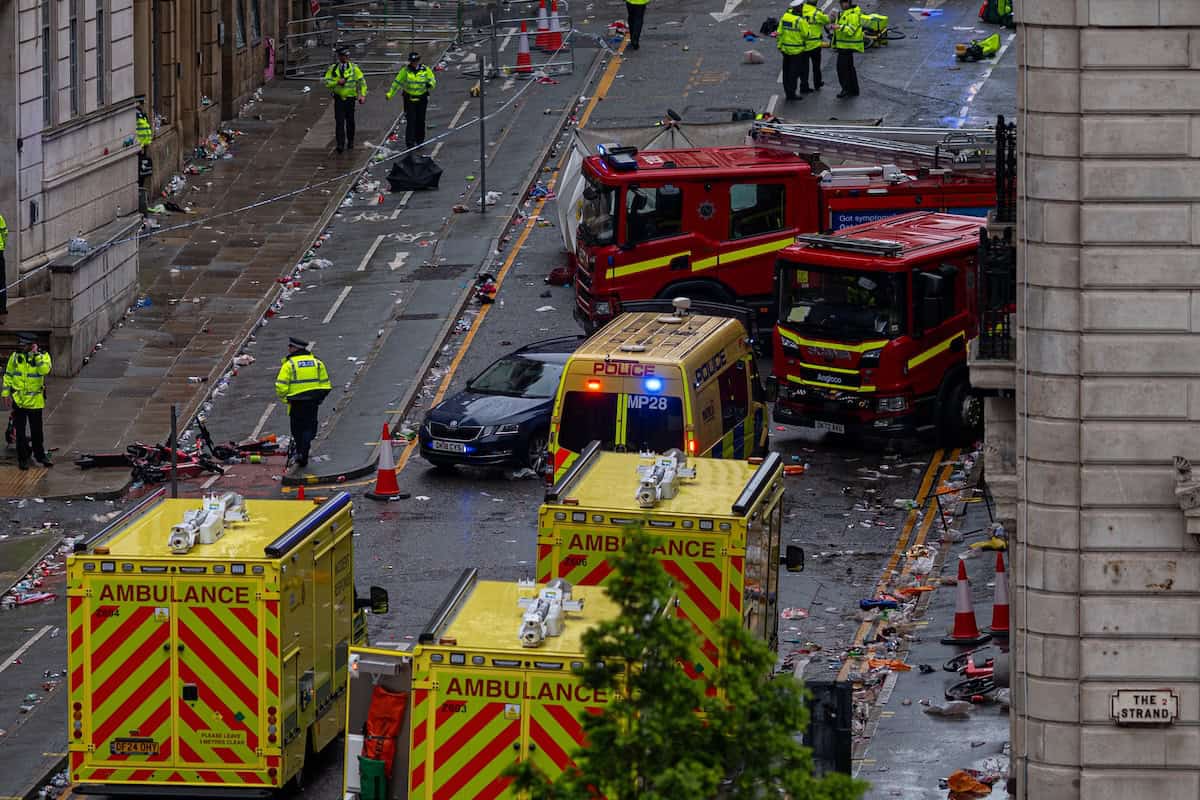 Man named and charged for Liverpool parade crash Man named and charged for Liverpool parade crash