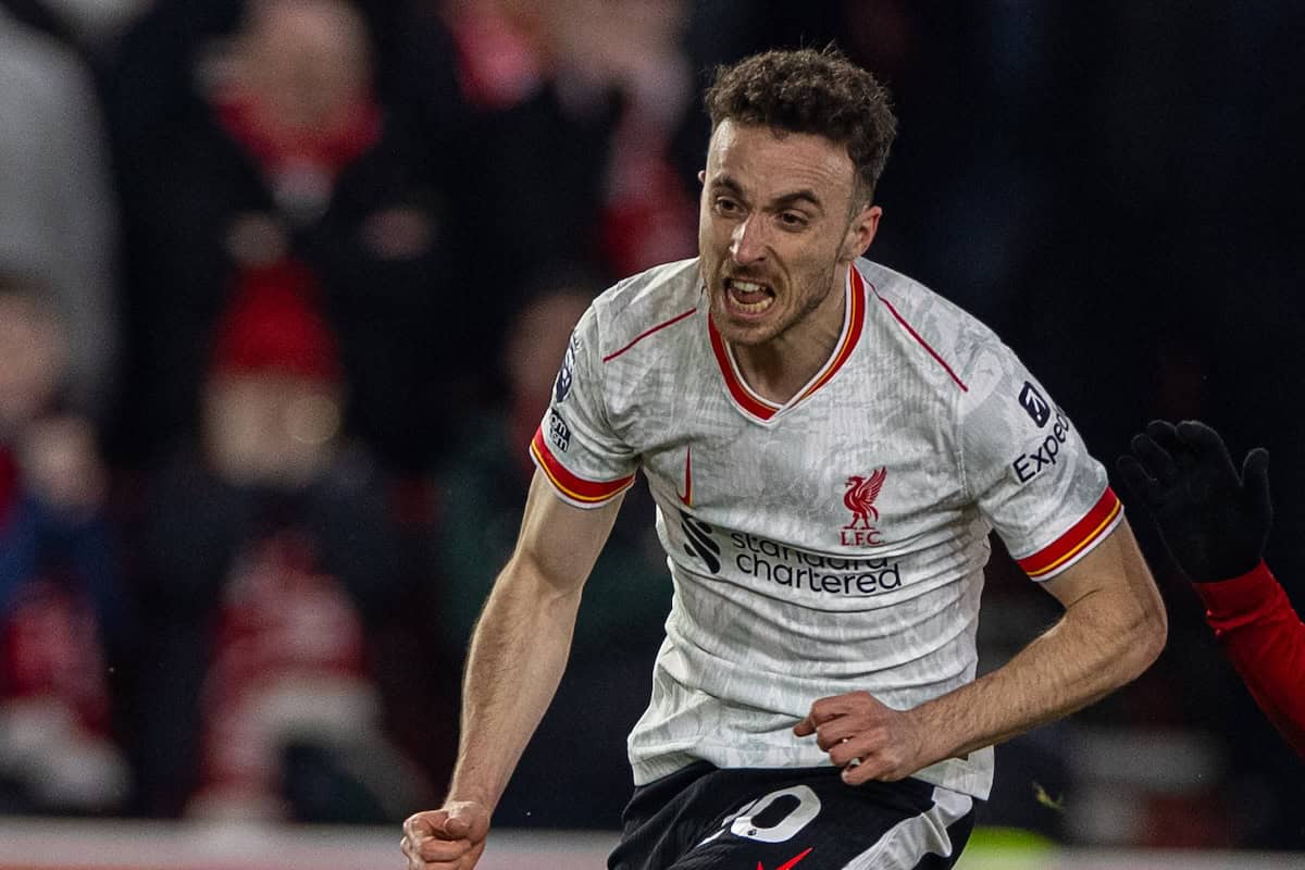 Diogo Jota has beaten Liverpool club record after incredible impact vs. Forest Diogo Jota has beaten Liverpool club record after incredible impact vs. Forest