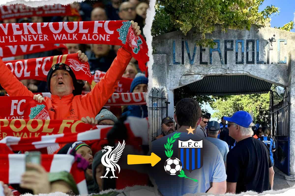 The other Liverpool FC play in blue! How fans are forging a link to Uruguay The other Liverpool FC play in blue! How fans are forging a link to Uruguay