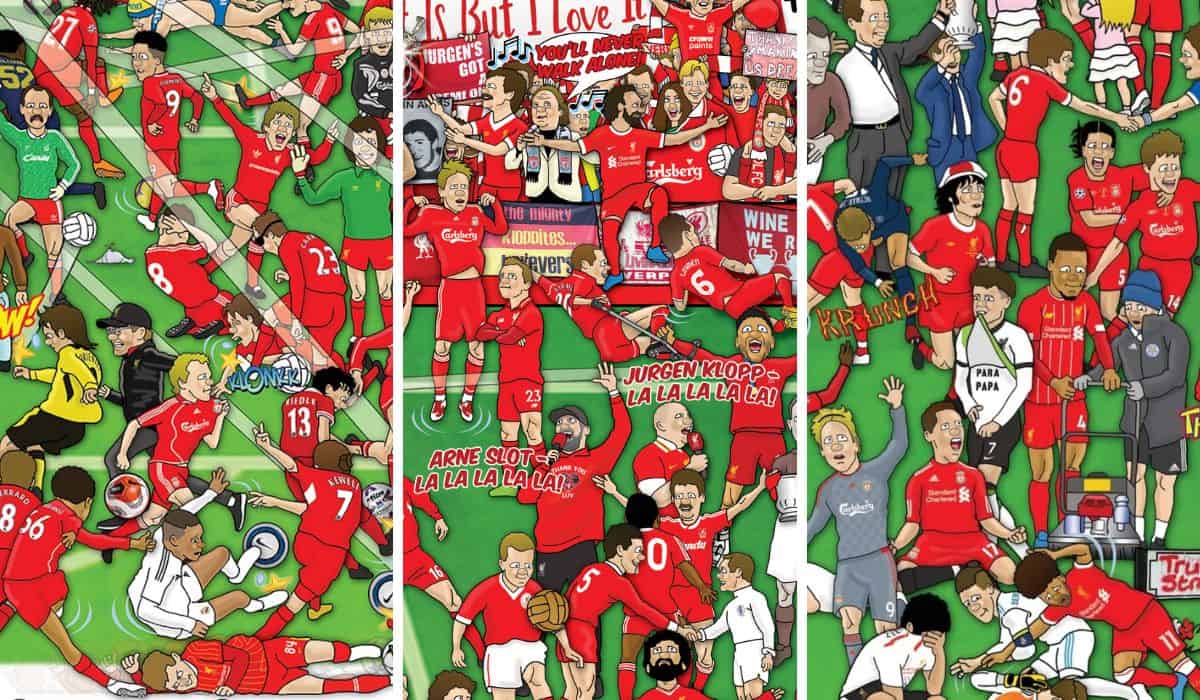 The incredible LIVERPOOL MISHMASH returns – celebrating the Reds’ 20th title! The incredible LIVERPOOL MISHMASH returns – celebrating the Reds’ 20th title!