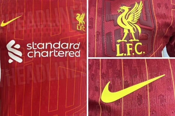 Latest mockup of Liverpool’s away kit for 2025/26 – ‘strange’ crest remains Latest mockup of Liverpool’s away kit for 2025/26 – ‘strange’ crest remains
