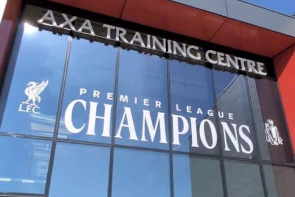 Liverpool have given the AXA Training Centre a champions makeover Liverpool have given the AXA Training Centre a champions makeover