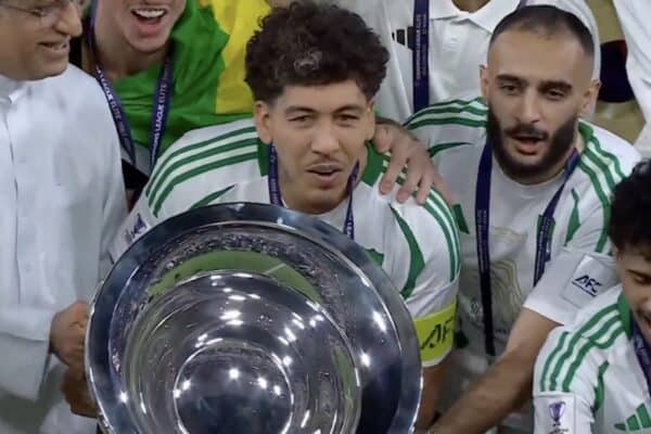 Roberto Firmino in tears as emotional ex-Liverpool striker makes history Roberto Firmino in tears as emotional ex-Liverpool striker makes history