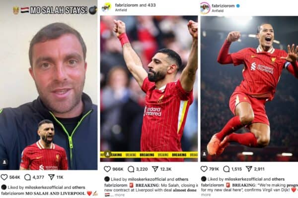 Milos Kerkez fuels Liverpool transfer talk with Salah and Van Dijk reaction Milos Kerkez fuels Liverpool transfer talk with Salah and Van Dijk reaction