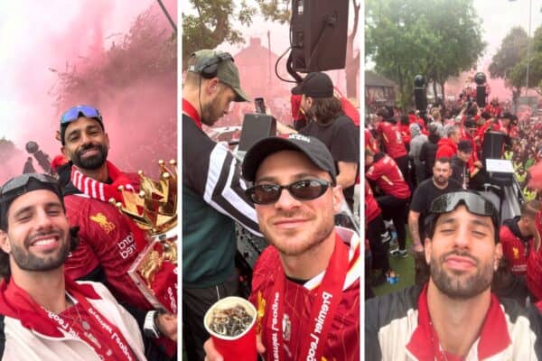 Beers, selfies & Szobo wants to party! – 5 viral moments from Liverpool parade Beers, selfies & Szobo wants to party! – 5 viral moments from Liverpool parade