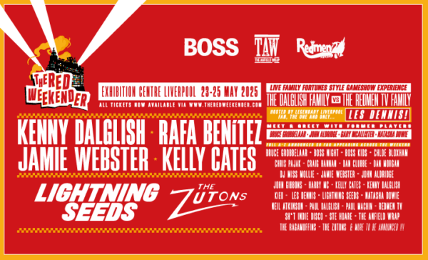 Rafa Benitez, Lightning Seeds, Jamie Webster headline Liverpool fans celebration event Rafa Benitez, Lightning Seeds, Jamie Webster headline Liverpool fans celebration event