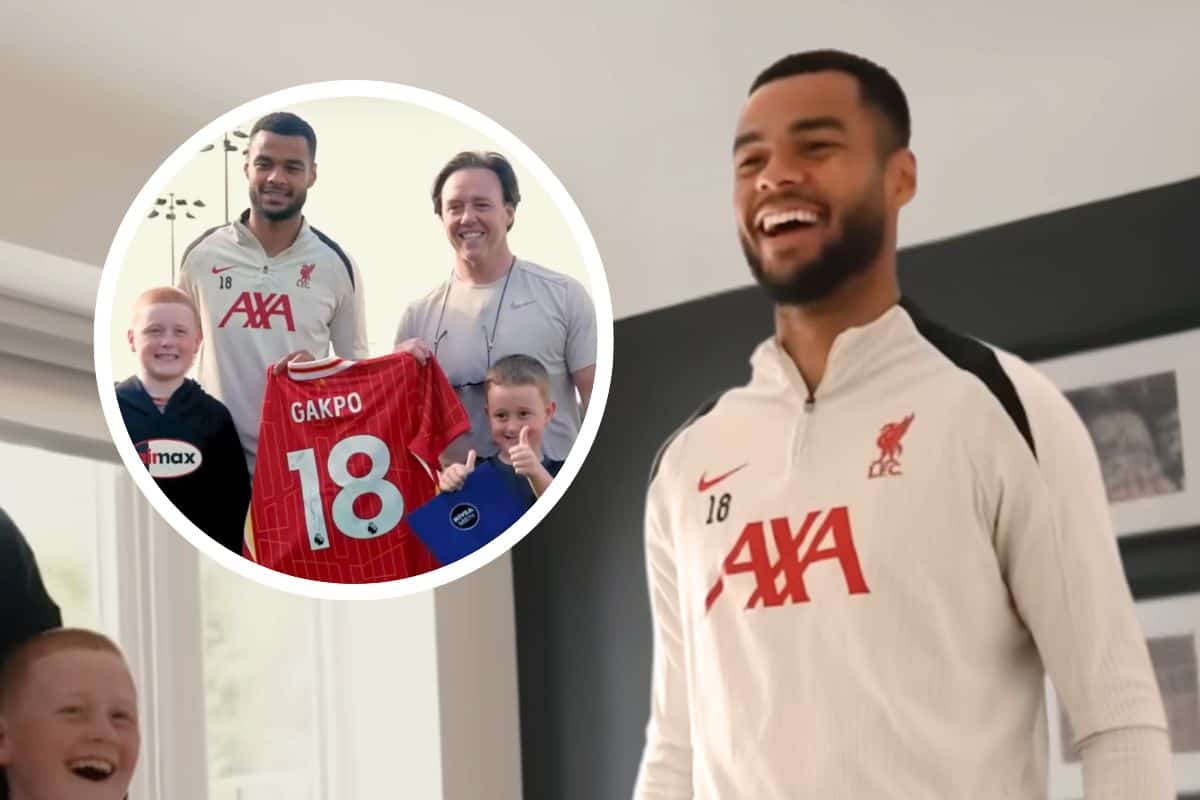 “I’m in floods” – Liverpool fans react to “incredibly moving” Cody Gakpo gesture “I’m in floods” – Liverpool fans react to “incredibly moving” Cody Gakpo gesture