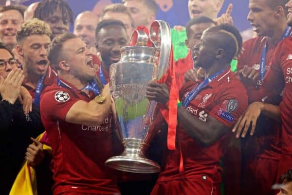 Xherdan Shaqiri wins title with boyhood club after 9-minute hat-trick Xherdan Shaqiri wins title with boyhood club after 9-minute hat-trick