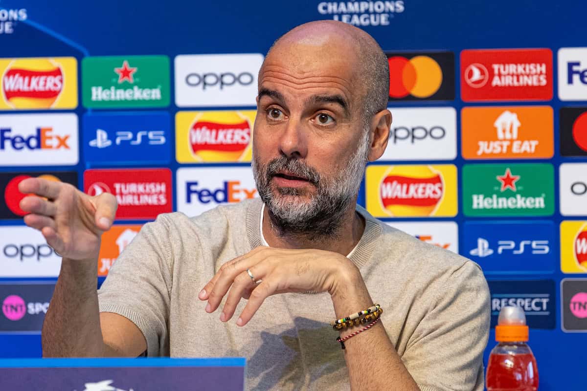 Pep Guardiola halts press conference to send Liverpool “well deserved” title praise Pep Guardiola halts press conference to send Liverpool “well deserved” title praise