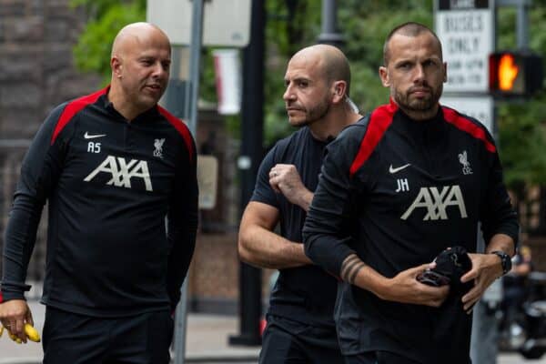 How “direct” and “honest” John Heitinga complements Arne Slot’s Liverpool staff How “direct” and “honest” John Heitinga complements Arne Slot’s Liverpool staff