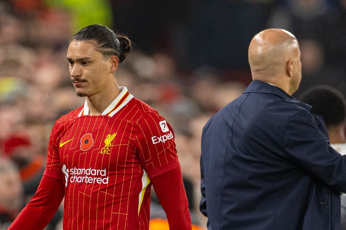 Arne Slot reveals real reason for Darwin Nunez absence after ‘bust-up’ rumours Arne Slot reveals real reason for Darwin Nunez absence after ‘bust-up’ rumours