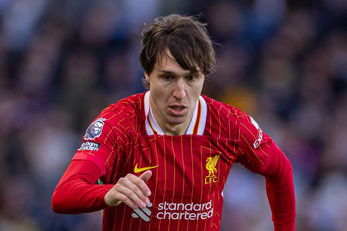 Arne Slot makes good on Federico Chiesa promise but pecking order clear Arne Slot makes good on Federico Chiesa promise but pecking order clear