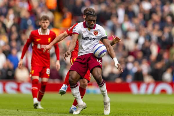 Mohammed Kudus ‘big impression’ on Liverpool as release clause explained Mohammed Kudus ‘big impression’ on Liverpool as release clause explained