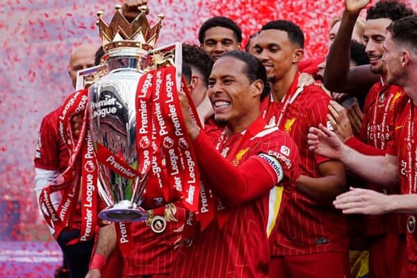 Photos: Every Liverpool FC player with the Premier League trophy Photos: Every Liverpool FC player with the Premier League trophy