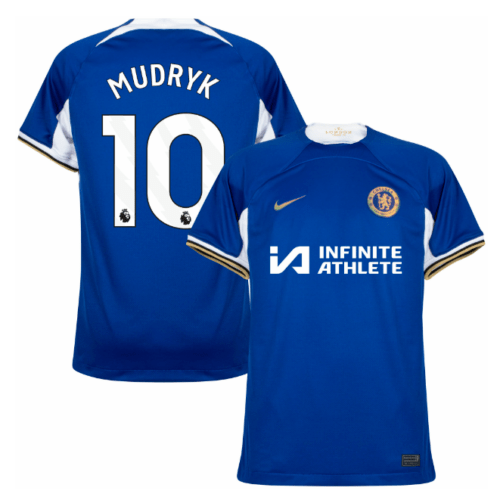 Nike Chelsea Home Mykhailo Mudryk #10 Jersey 2023-2024 (Premier League) XXL NWT Nike Chelsea Home Mykhailo Mudryk #10 Jersey 2023-2024 (Premier League) XXL NWT