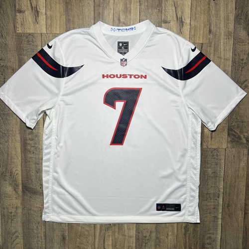 New Houston Texans #7 CJ Stroud Authentic Nike NFL Football Jersey Men’s XL New Houston Texans #7 CJ Stroud Authentic Nike NFL Football Jersey Men’s XL