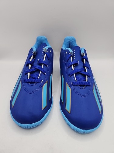 NEW Adidas Unisex Barn x CrazyFast Messi Club Indoor Boots Fotbollsskon Size 1 NEW Adidas Unisex Barn x CrazyFast Messi Club Indoor Boots Fotbollsskon Size 1