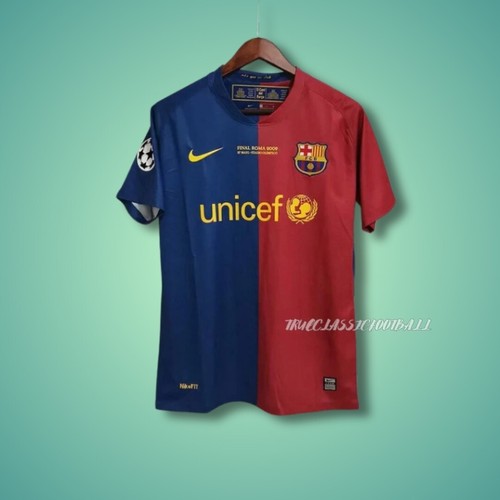 Messi #10 FC Barcelona Final Champions League 2008-2009 Short Sleeve Jersey Messi #10 FC Barcelona Final Champions League 2008-2009 Short Sleeve Jersey