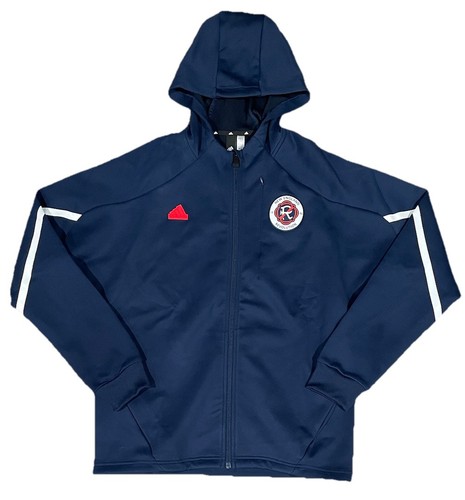 New England Revolution Adidas Anthem Full Zip Navy Jacket; Men’s L New England Revolution Adidas Anthem Full Zip Navy Jacket; Men’s L