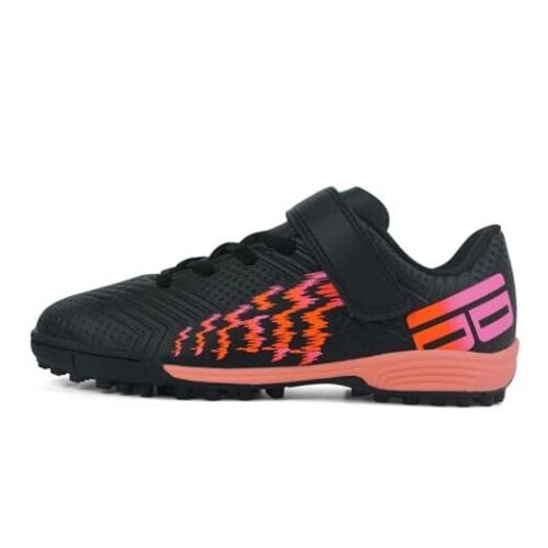 Kids Turf Soccer Shoes Girls Boys Indoor Soccer Shoes 2 Little Kid Black Orange Kids Turf Soccer Shoes Girls Boys Indoor Soccer Shoes 2 Little Kid Black Orange