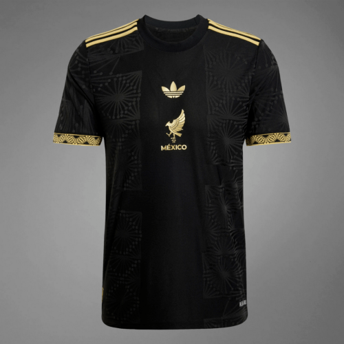 Mexico Home Soccer Player Jersey Gold – adidas 2025 2026 Mexico Home Soccer Player Jersey Gold – adidas 2025 2026