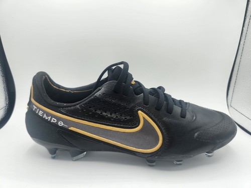 Nike Tiempo Legend 9 Elite FG ‘Black Metallic Gold’ Mens Size 6½ Nike Tiempo Legend 9 Elite FG ‘Black Metallic Gold’ Mens Size 6½