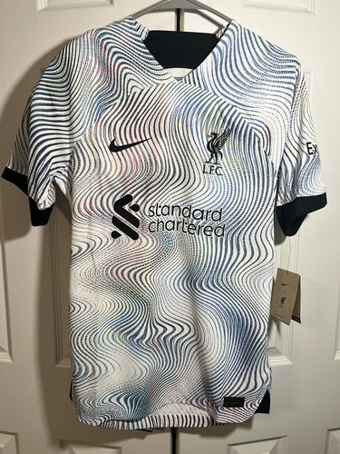 Nike Liverpool FC 22/23 Away Soccer Jersey Size Small Player Edition DN2708-101 Nike Liverpool FC 22/23 Away Soccer Jersey Size Small Player Edition DN2708-101