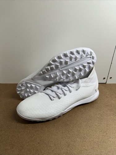 Adidas Predator Accuracy.3 Society White Soccer Turf Shoes Mens Sz 12 Fz6116 Adidas Predator Accuracy.3 Society White Soccer Turf Shoes Mens Sz 12 Fz6116