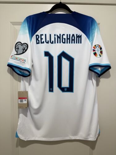 Jude Bellingham 10 Men’s LARGE Nike England Home Stadium Jersey Jude Bellingham 10 Men’s LARGE Nike England Home Stadium Jersey