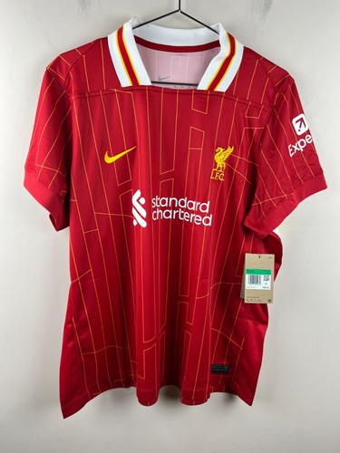 2024 Nike Liverpool FC Women’s Replica Home Jersey Virgil #4 Red XL New w/ Tags 2024 Nike Liverpool FC Women’s Replica Home Jersey Virgil #4 Red XL New w/ Tags