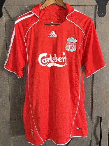 FC Liverpool 2006 2007 2008 Home Size XL Adidas Shirt Soccer Football Jersey Kit FC Liverpool 2006 2007 2008 Home Size XL Adidas Shirt Soccer Football Jersey Kit