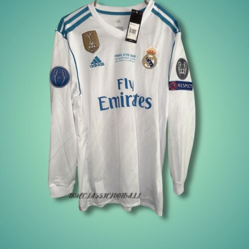 Ronaldo #7 Real Madrid Champions League 2017-2018 Final Jersey Long Sleeve Ronaldo #7 Real Madrid Champions League 2017-2018 Final Jersey Long Sleeve