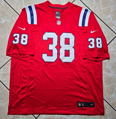 NEW Nike New England Patriots Rhamondre Stevenson #38 Football Jersey Men’s 2XL NEW Nike New England Patriots Rhamondre Stevenson #38 Football Jersey Men’s 2XL