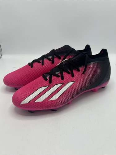 New Adidas Soccer Cleats Mens Pink Black X Speedportal.2 FG GV9563 US Mens Sz 10 New Adidas Soccer Cleats Mens Pink Black X Speedportal.2 FG GV9563 US Mens Sz 10